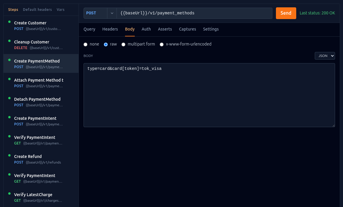 Flowtest turns a sequence of API requests into a testable business journey